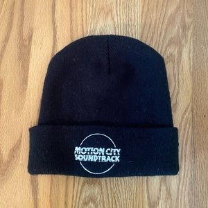 Motion City Soundtrack Black Beanie